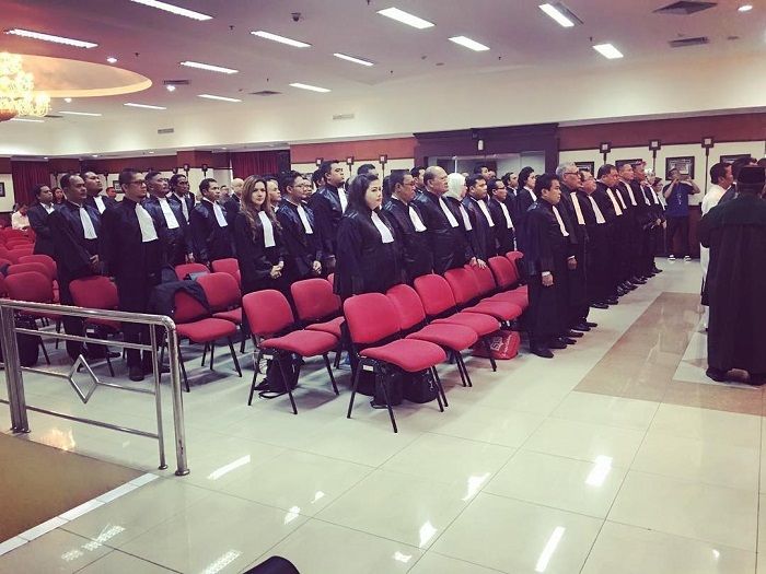 Postingan Instagram Barbie Kumalasari saat ia hadir di Kongres Advokat Indonesia (Instagram.com/barbiekumalasari)