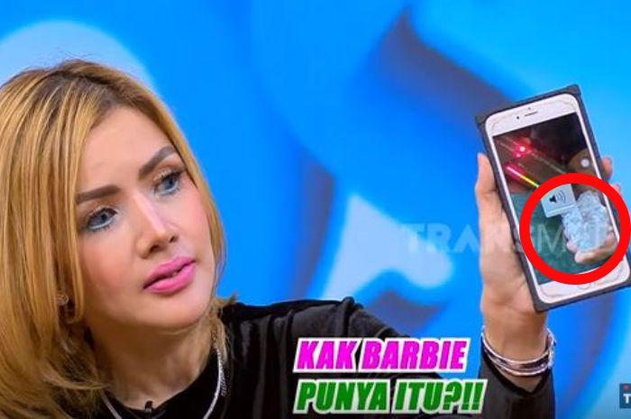 Berlian 1600 karat Barbie Kumalasari