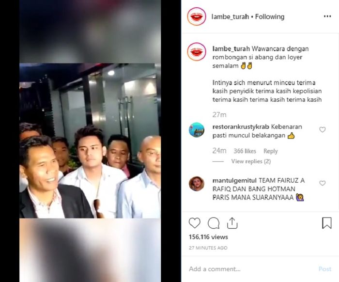 Ekspresi Galih Ginanjar usai diperiksa Kepolisian