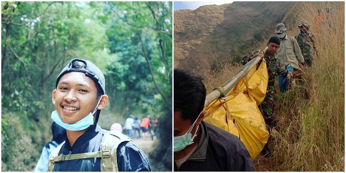 Thoriq, pendaki yang ditemukan tewas di jurang Gunung Piramid
