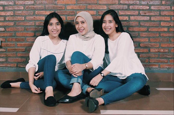 3 putri menteri Pratikno, Anisa Firdia, Hilda, dan Gita Hanum
