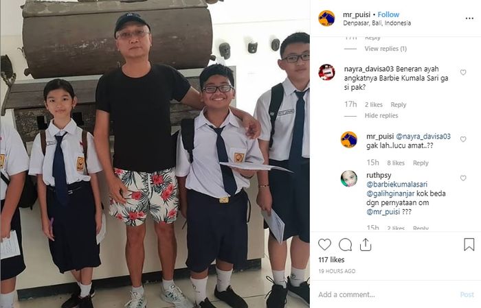 Klarifikasi pemilik Mr Puisi