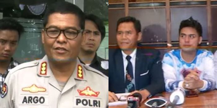Kolase Kombes Argo Yuwono dan kuasa hukum Galih Ginanjar