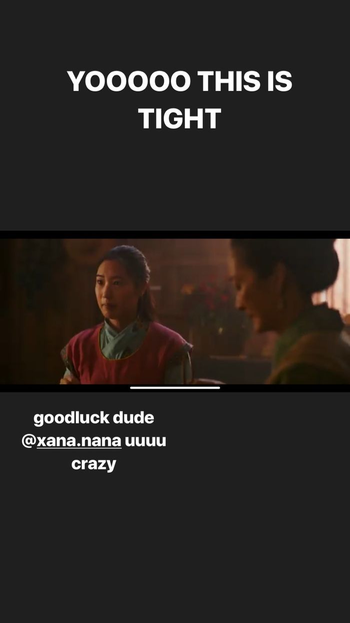 Postingan Instastory Iqbal Ramadhan.