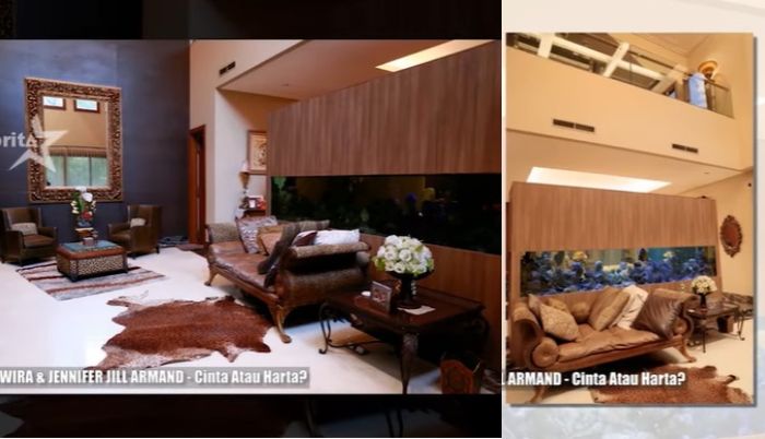 Ruang Tamu Rumah Jennifer Jill