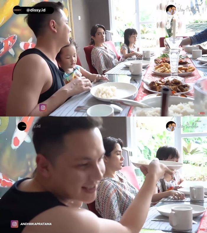 Ussy merengut karena kata-kata <a href='https://pontianak.tribunnews.com/tag/andhika-pratama' title='Andhika Pratama'>Andhika Pratama</a>