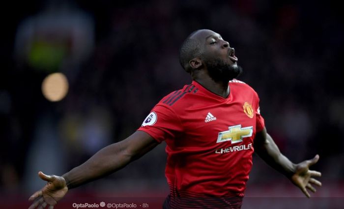 Striker Manchester United, Romelu Lukaku, jadi bidikan Inter Milan dan Juventus pada bursa transfer musim panas 2019.