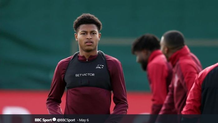 Penyerang muda Liverpool FC, Rhian Brewster.
