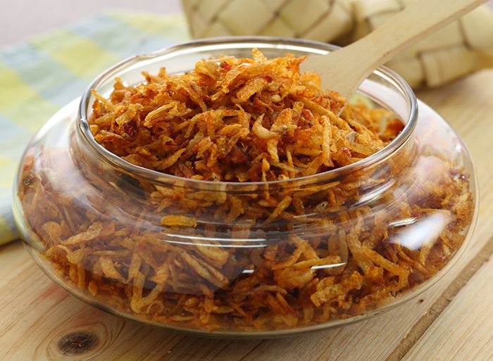 Kering Teri untuk pelengkap nasi tumpeng 17 Agustus.