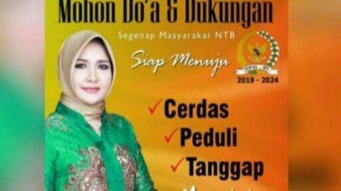 Evi Apita Maya, Caleg terpilih DPD NTB, disebut telah melakukan manipulasi terhadap fotonya