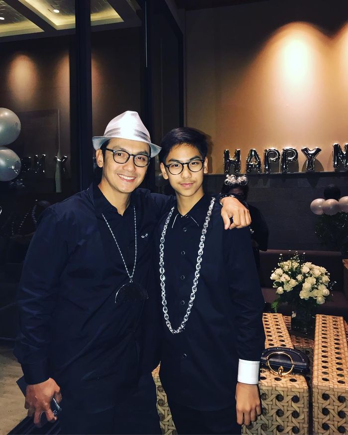 Potret kedekatan Khayru Hardikusumo dan Papanya, Gunawan!
 