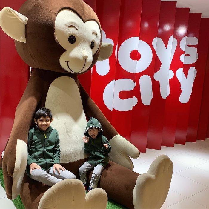 Arsen anak Risty Tagor dan Rifky Balweel