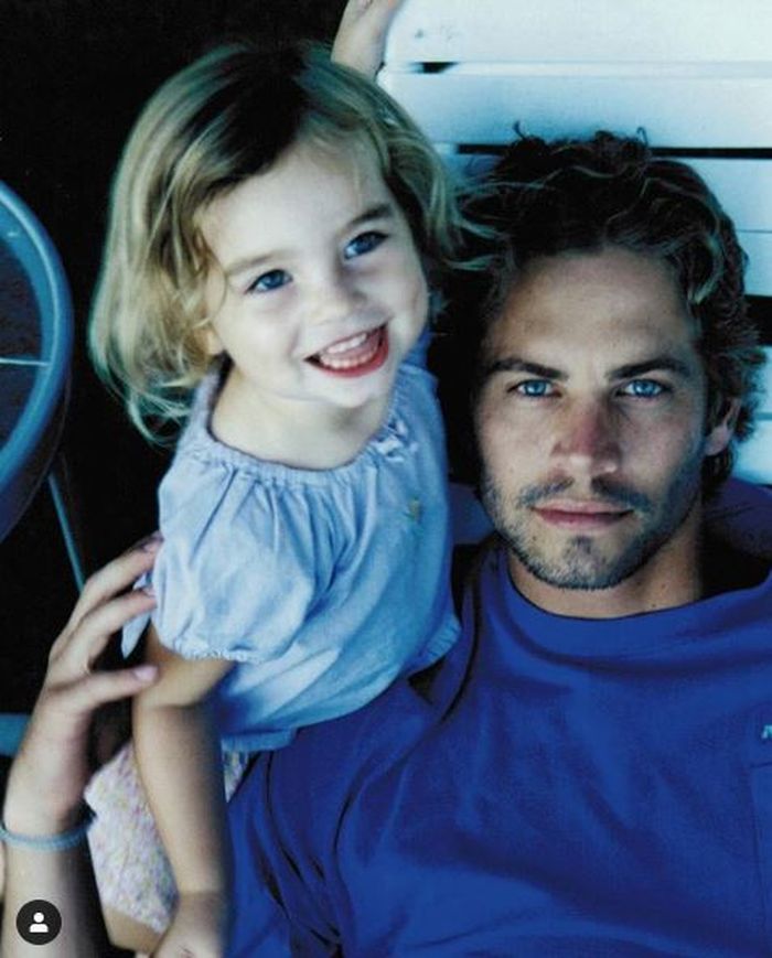 Unggahan pertama Meadow di Instagram