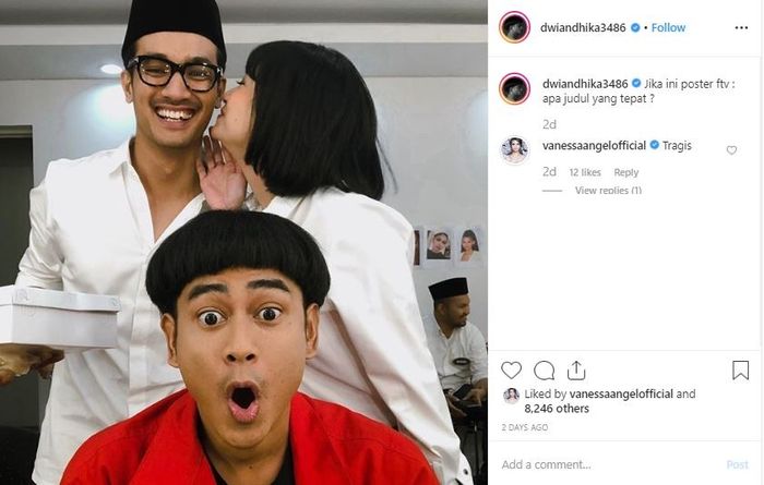 Kebersamaan Vanessa Angel dan Bibi Ardiansyah.