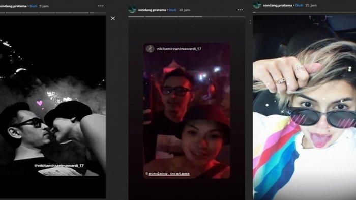 Kemesraan Nikita Mirzani dan Sondang Pratama