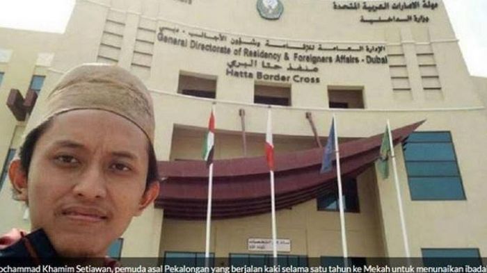 Perjalanan Khamim Setiawan, Naik Haji dengan Jalan Kaki