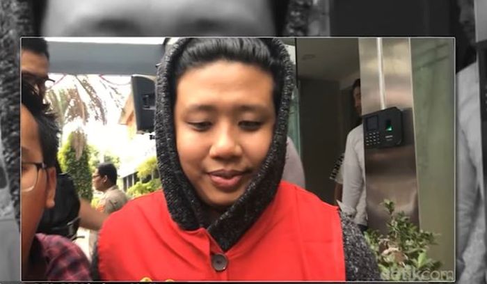 Pablo Benua saat ditetapkan tersangka