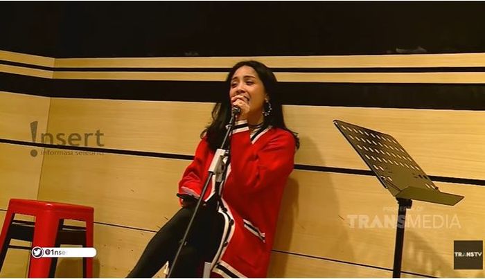 Nagita Slavina kala latian vokal jelang konser Satu Hati