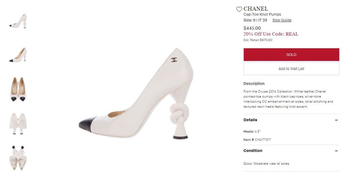 Chanel Knot Pumps