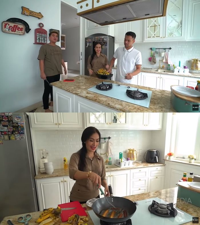 Bagian dapur depan <a href='https://pontianak.tribunnews.com/tag/iis-dahlia' title='Iis Dahlia'>Iis Dahlia</a>