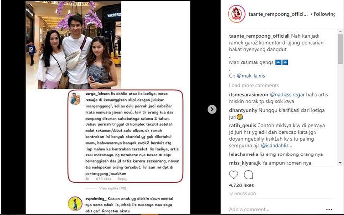 Masa lalu kelam <a href='https://pontianak.tribunnews.com/tag/iis-dahlia' title='Iis Dahlia'>Iis Dahlia</a> yang dibongkar warganet