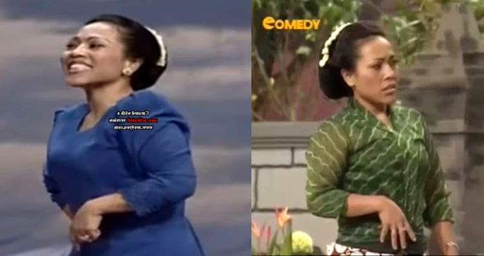 Potret masa muda Nunung.