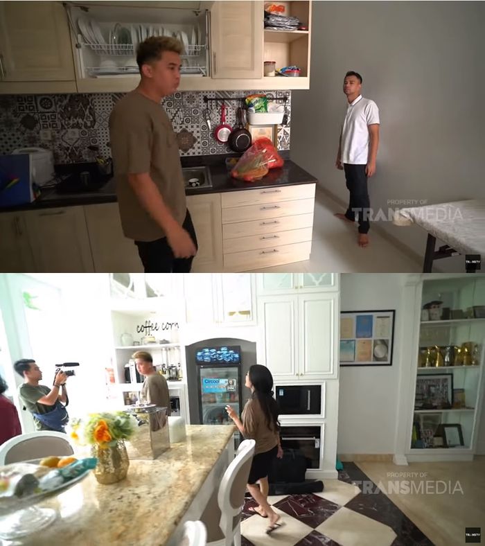 Bagian belakang dan samping dapur <a href='https://pontianak.tribunnews.com/tag/iis-dahlia' title='Iis Dahlia'>Iis Dahlia</a>