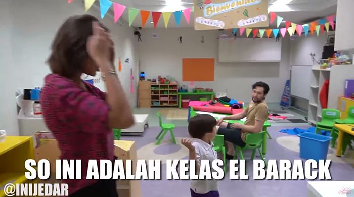 Ruang kelas dari El Barack.