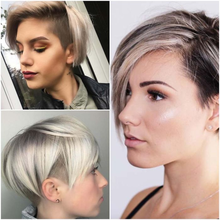 Short undercut (atas), tringular (bawah), glowsly (kanan)