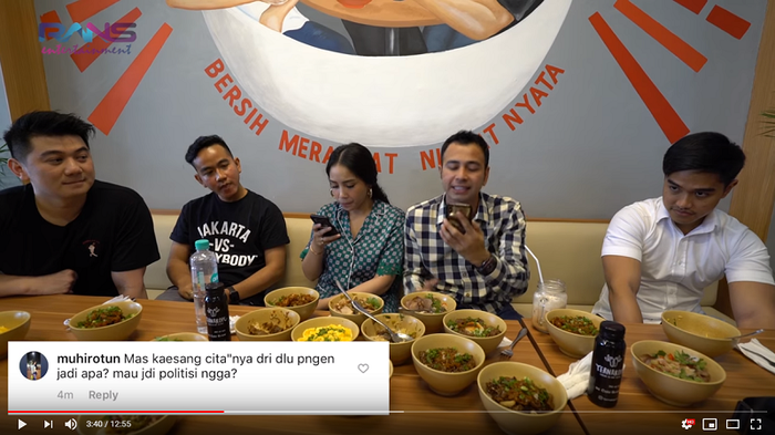 Chef Arnold - Gibran - Nagita - Raffi - Kaesang