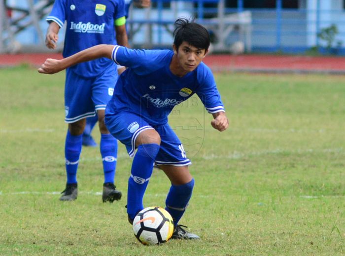 Pemain Persib Bandung U-16, Muhammad Valeroen, mendapat panggilan untuk membela timnas U-15 Indonesia di Piala AFF U-15 2019.