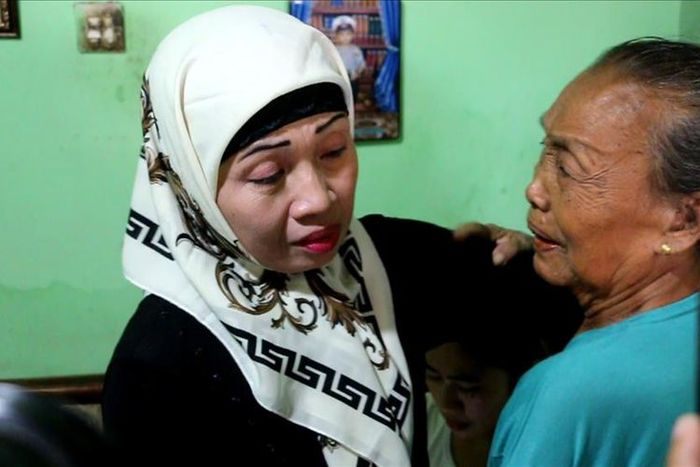 Tangis keluarga pecah saat sambut Turini pulang