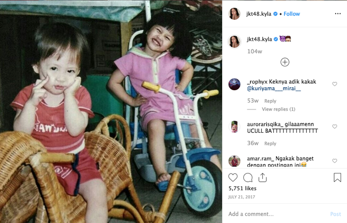 Kyla dan Zara JKT48
 