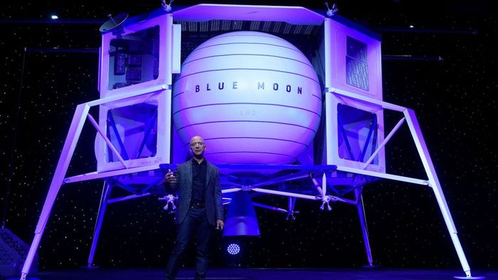 Blue Moon pesawat yang sedang dibuat tim Amazon