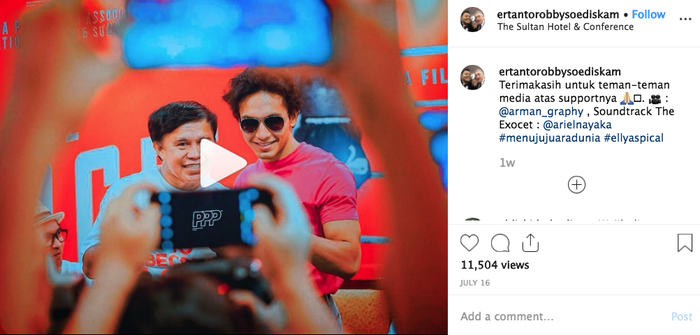 Unggahan Ertanto Robby