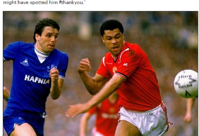 Mantan pemain Manchester United era tahun 80-an, Paul McGrath, baru saja mengabarkan bahwa sang putra menghilang secara misterius.