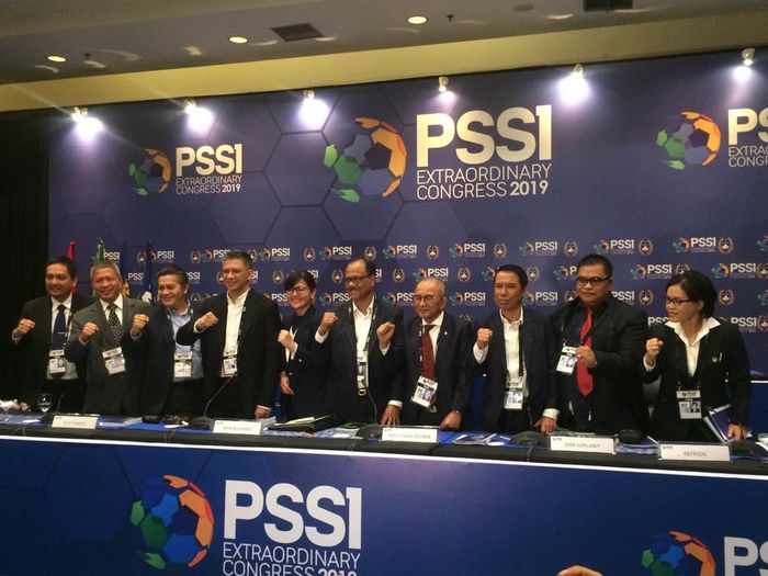 Kongres PSSI digelar di Hotel Mercure, Ancol, Jakarta Utara, Sabtu (27/7/2019).