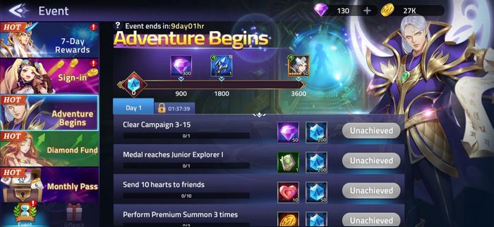 Adventures Begins Event in MLA