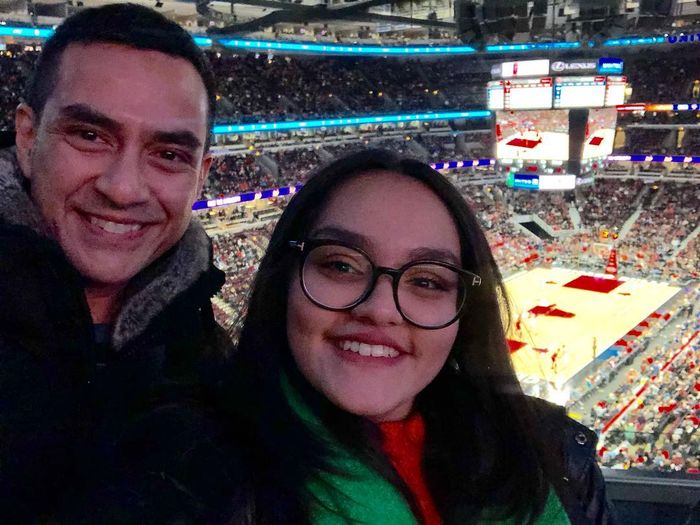 Farah Labita bareng sang Papa, Ferdy Hasan