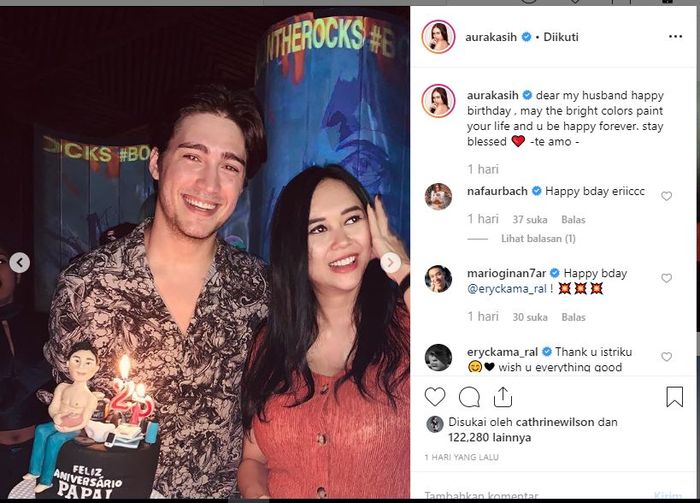 Ulang tahun Erick Amaral 