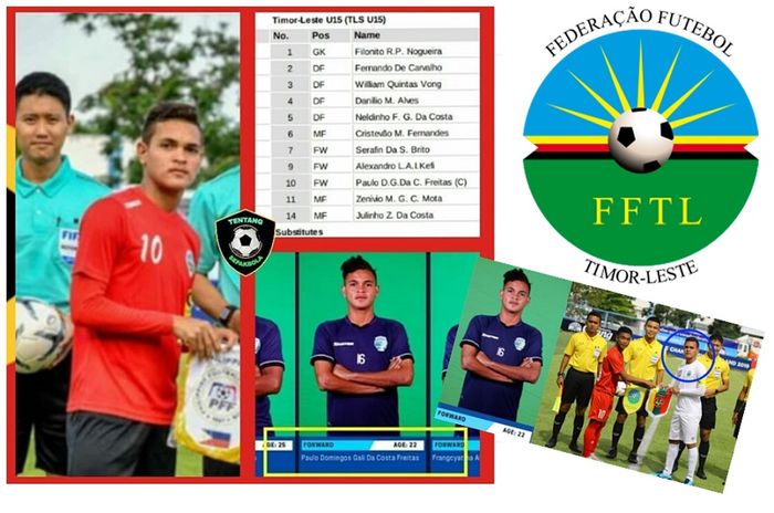 Kapten Timnas U-15 Timor Leste Paulo Domingos Gali Da Costa Freitas menjadi sorotan karena diduga mencuri umur untuk bisa tampil di Piala AFF U-15 2019.