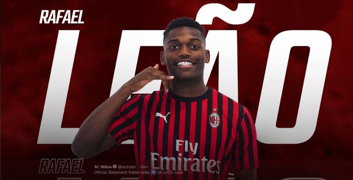 AC Milan resmi memboyong Rafael Leao dari LOSC Lille pada bursa transfer musim panas 2019.