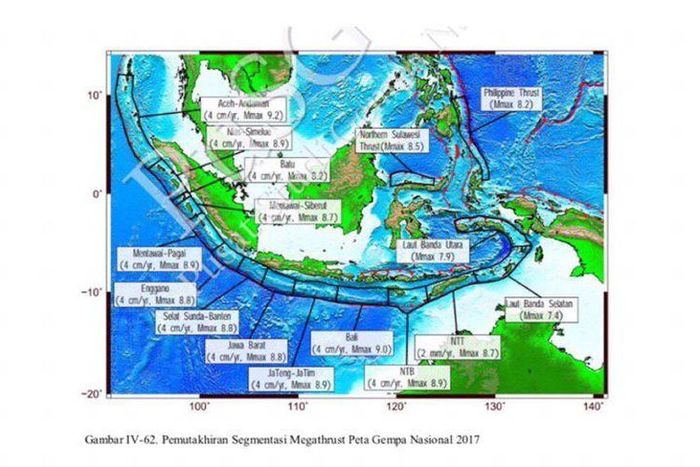 Indonesia Rawan Tsunami Manakah Wilayah Yang Paling Rentan