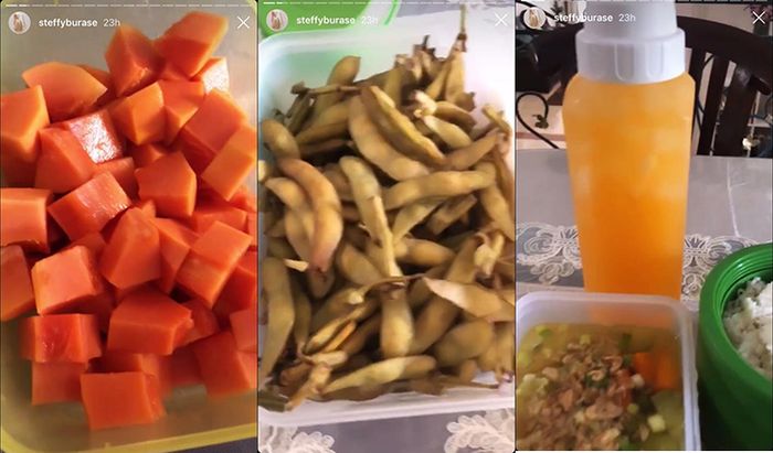 Masakan Steffy Burase untuk Irwandi Yusuf