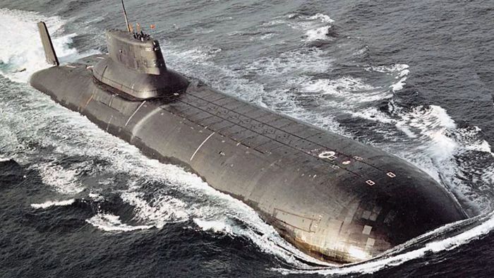Typhoon Class Submarine