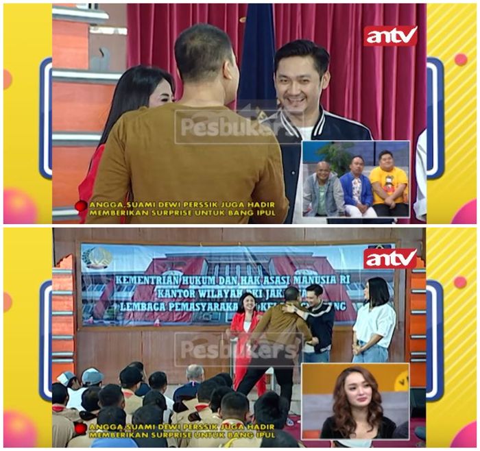 Pertemuan Angga Wijaya dan Saipul Jamil