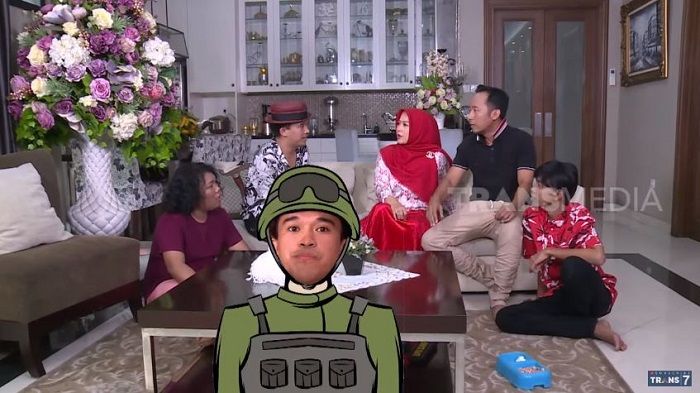 Penuturan komedian Anwar Sanjaya di acara Keluarga Receh yang dipandu Denny Cagur