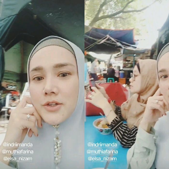 Insta story Mulan Jameela