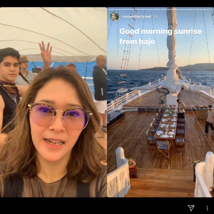 Insta story Maia Estianty