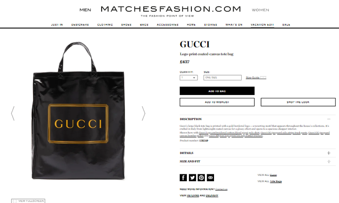 Tas Gucci berharga fantastis, mirip yang dibawa Mayangsari.